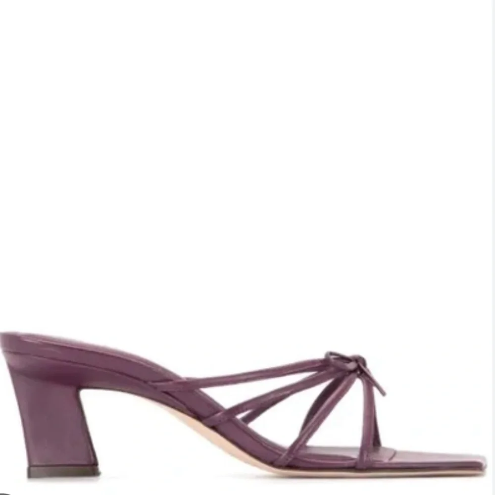 BY FAR Leather Sandals - Picture 4 of 5